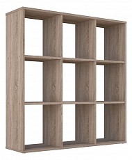 Стеллаж Polini Home Smart, древесина коричневая светлая дуб фото Стеллаж Polini Home Smart, древесина коричневая светлая дуб. Фото №2