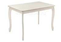 Стол деревянный Амато молочный. Фото №1