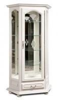 Шкаф с витриной Давиль ММ-126-13/01П стекло декор фото Шкаф с витриной Давиль ММ-126-13/01П стекло декор