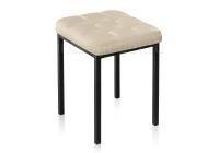 Стул деревянный Байя кожзам d1 / черный матовый. Фото №1