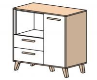 Комод с открытой нишей Эрика