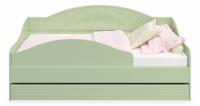 кровать Соня Премиум  зелёный/силк грасс фото кровать Соня Премиум  зелёный/силк грасс