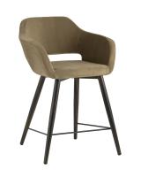 Стул полубарный Саймон велюр капучино фото Стул полубарный Саймон велюр капучино. Фото №1