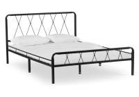 Кровать Иоханна 18 120х200 черная. Фото №1