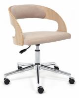 Кресло JAZZ дуб, флок , бежевый, 7