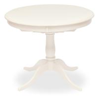 Стол раскладной Siena ( SA-T4EX) дерево гевея/мдф, 90+30х90х75см, ivory white (слоновая кость 2-5) фото Стол раскладной Siena ( SA-T4EX) дерево гевея/мдф, 90+30х90х75см, ivory white (слоновая кость 2-5). Фото №1