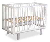 Кроватка Polini Kids Simple 340, белый. Фото №1