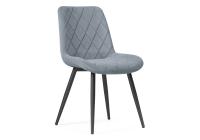 Стул Fox black / gray. Фото №1