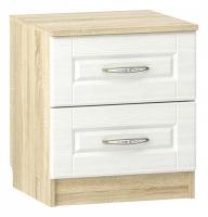 (Сильва) НМ 040.37 Тумба Оливия / дуб сонома / белый