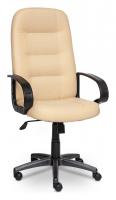 Компьютерное кресло DEVON кож/зам, бежевый/бежевый перфор., 36-34/36-34/06  id - 9042 Компьютерное кресло DEVON кож/зам, бежевый/бежевый перфор., 36-34/36-34/06  id - 9042