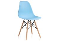 Стул деревянный Eames PC-015 blue фото Стул деревянный Eames PC-015 blue. Фото №1