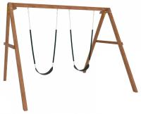 Качели детские Р911-27, коричневый