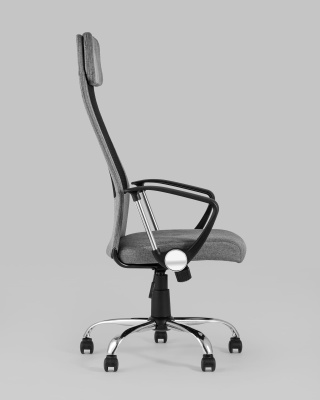 Кресло офисное TopChairs Bonus серое. Фото