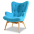 Кресло DC917 blue-голубое фото Кресло DC917 blue-голубое. Фото №3