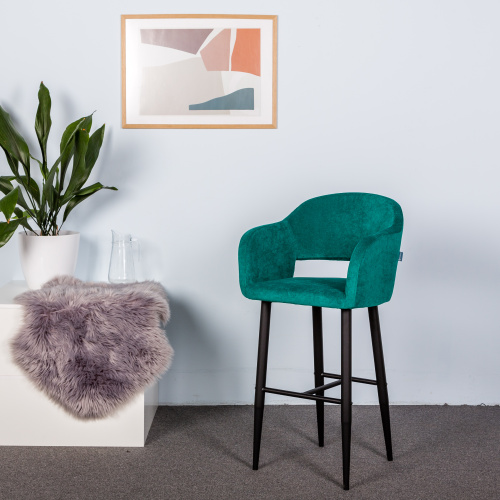 Кресло барное Oscar Сканди Измр/Черный. Фото №7