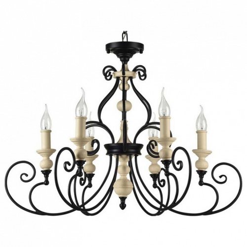 Подвесная люстра Maytoni Karina H631-PL-06-B. Фото №1