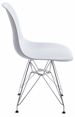 Стул Secret De Maison CINDY IRON CHAIR (EAMES) (mod. 002) металл, пластик, 51x46x82,5, белый (поставляется по 4 шт). Фото №2