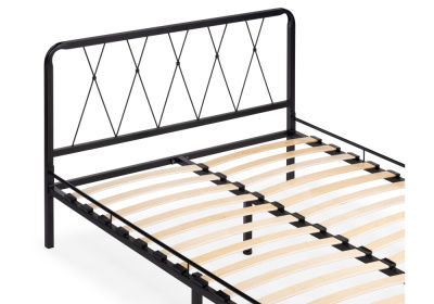 Кровать Иоханна 18 140х200 черная. Фото №4