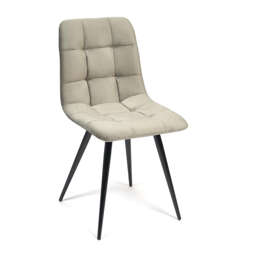 Стул Chilly (mod. 7095) (серый barkhat 26/черный). Фото №1