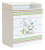 Комод пеленальный Polini kids Simple 1780 Панды, белый. Фото №1