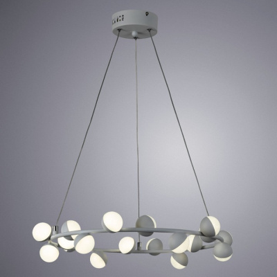 Подвесная люстра Arte Lamp Dexter A3619SP-18WH фото Подвесная люстра Arte Lamp Dexter A3619SP-18WH. Фото №2