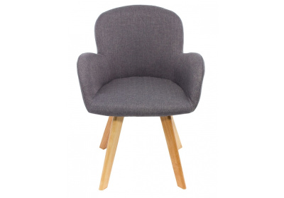 Стул деревянный Стул Asia wooden legs / grey fabric фото Стул деревянный Стул Asia wooden legs / grey fabric. Фото №3