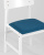 Стул ODEN WHITE синий 2 шт. фото Стул ODEN WHITE синий 2 шт.. Фото №9