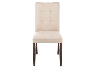 Стул деревянный Madina dark walnut / fabric cream фото Стул деревянный Madina dark walnut / fabric cream. Фото №2