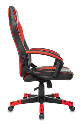 Кресло игровое Zombie GAME 16 черный/красный текстиль/эко.кожа крестовина пластик. Фото