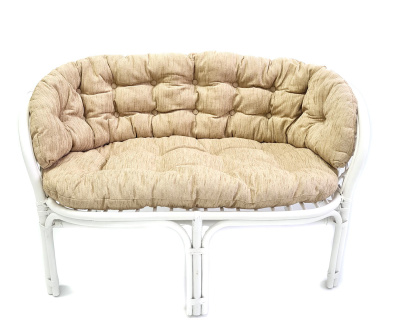 Диван Багама с полной подушкой , цвет: белый. Фото №3