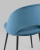 Стул Меган велюр пыльно-синий. Фото №8