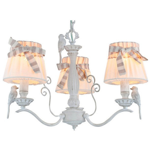 Подвесная люстра Maytoni Bird ARM013-03-W фото Подвесная люстра Maytoni Bird ARM013-03-W. Фото №1