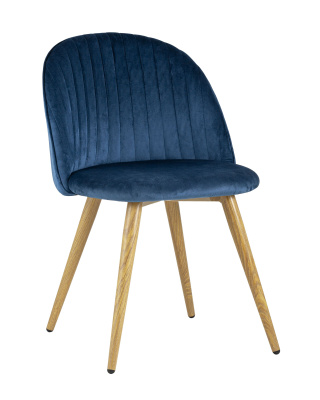 Стул Лион Страйпс велюр голубой фото Стул Лион Страйпс велюр голубой. Фото №2