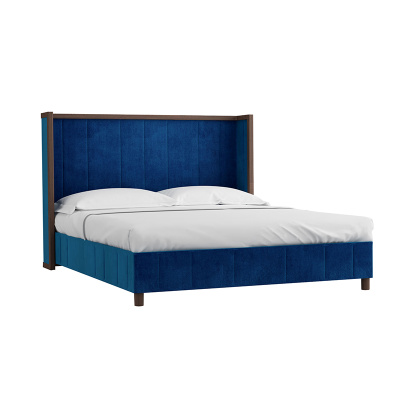 Кровать с ортопедическим основанием и ящиком 1.4 Модерн Звездная ночь. Фото