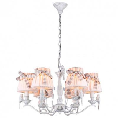 Подвесная люстра Maytoni Bird ARM013-06-W. Фото