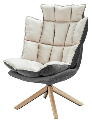 Дизайнерское кресло DC-1565С (бежевое) BEIGE. Фото