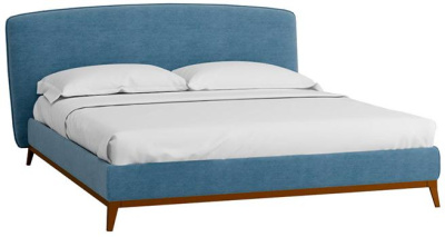 Кровать с ортопедическим основанием и ящиком Сканди Лайт 1.4 Сапфир. Фото №2