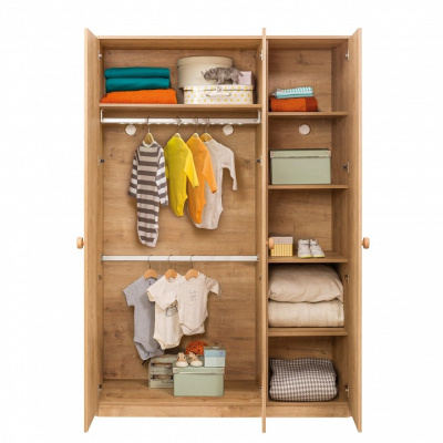 Трехстворчатый шкаф Cilek Mocha 20.30.1006.00 с Шоурума. Фото