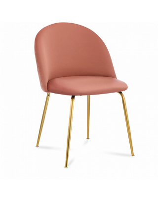 Стул Mystere Gold, розовый. Фото