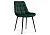 Стул Келми темно-зеленый / черный глянец
