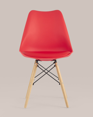 Стул Eames Soft красный фото Стул Eames Soft красный. Фото №5