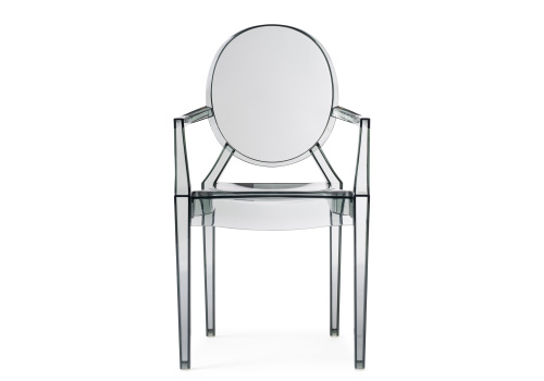 Пластиковый стул Luis gray. Фото №2