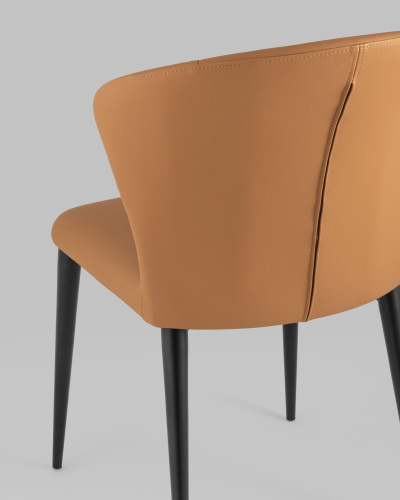 Стул Энигма экокожа охра. Фото №8