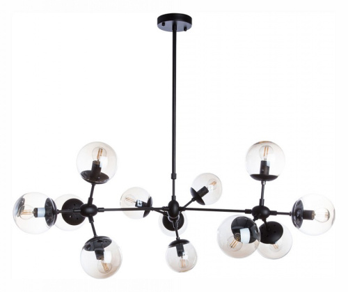 Люстра на штанге Arte Lamp 1664 A1664SP-12BK. Фото №2