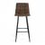Стул SPICE (mod.8078) металл,ткань наппа, 51 x 42 x 104 см, темно-коричневый/черный, PK-03 (поставляется только по 2 шт) фото Стул SPICE (mod.8078) металл,ткань наппа, 51 x 42 x 104 см, темно-коричневый/черный, PK-03 (поставляется только по 2 шт). Фото №2