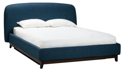 Кровать с ортопедическим основанием и ящиком Сканди Лайт 1.8 Сапфир. Фото