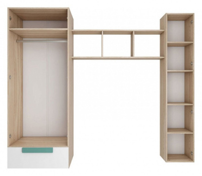 Умка СТЛ.302.01 Стенка Ясень лион песочный/Белый. Фото