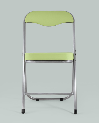Стул складной ДЖОН металлик, салатовый. Фото №5