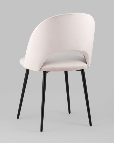 Стул Меган велюр светло-розовый. Фото №7