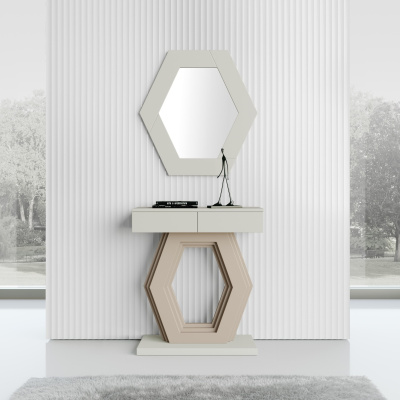 Зеркало NORA 684 Beig. Фото №2